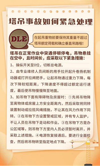 塔吊事故緊急處理③