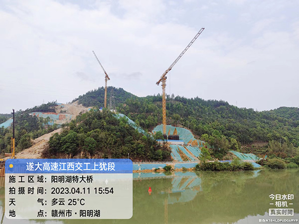 贛州遂大高速A標(biāo)上猶江特大橋